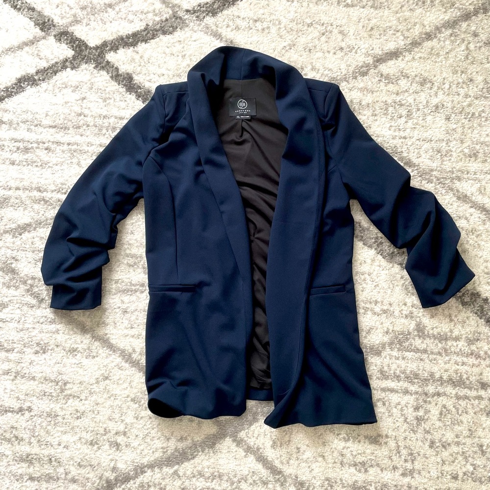 Large Navy Blue Blazer